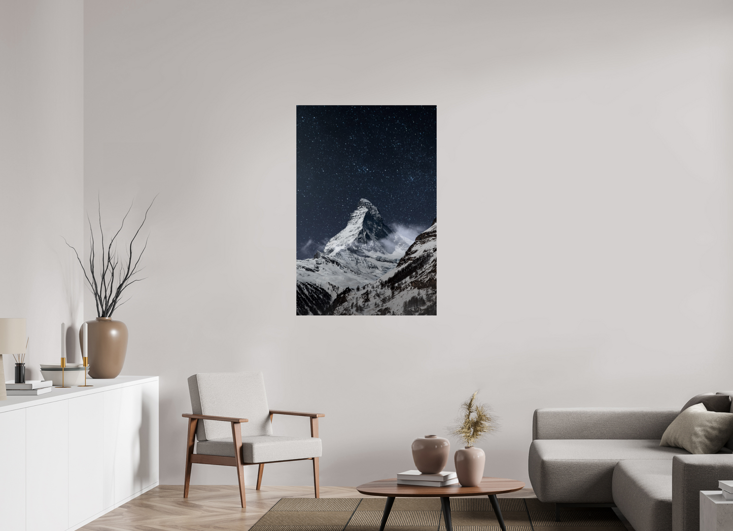 80 x 120 cm, Photo Print On Fuji Crystal DP II Matterhorn